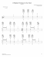 Load image into Gallery viewer, old hymn guitar tabs
