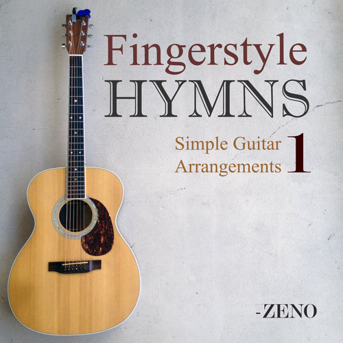Fingerstyle hymns simple guitar tabs and sheet music cover
