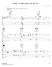 Load image into Gallery viewer, I have decided to follow Jesus guitar tab
